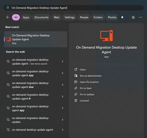 Search for Desktop Update Agent